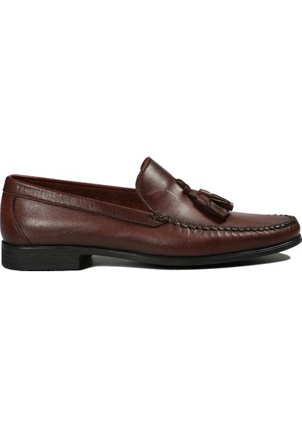 Kahverengi Antik Erkek Ayakkabı 137 7005-M