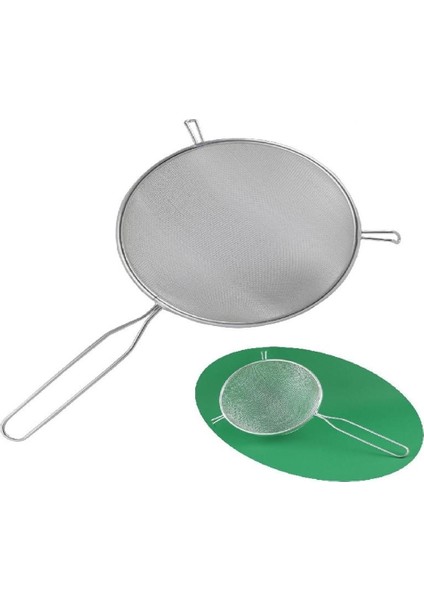 Freecook Paslanmaz Metal Kalaylı Süzgeç No 22