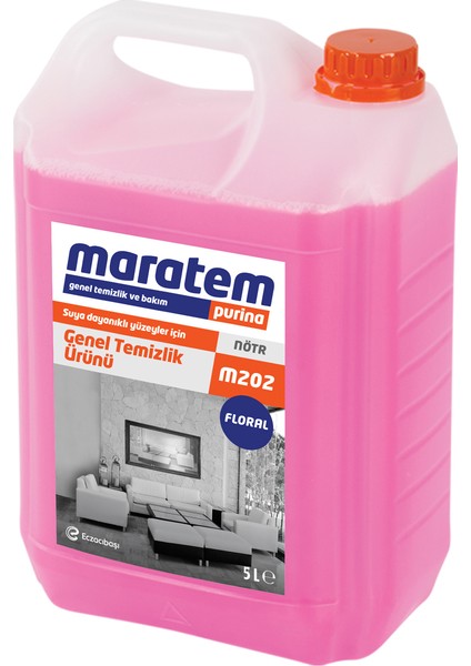M202 Genel Temizlik Ürünü Floral 5 lt