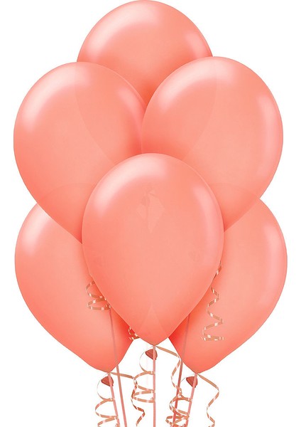 Metalik Rose Gold Balon 20 li
