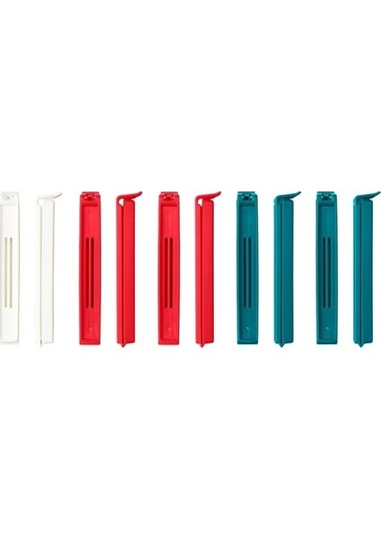 Bevara Poşet Mandalı - Poşet Kapama Klipsi - 10 Adet