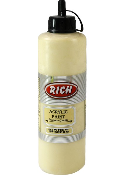 Akrilik Boya 104 Krem 500 Cc