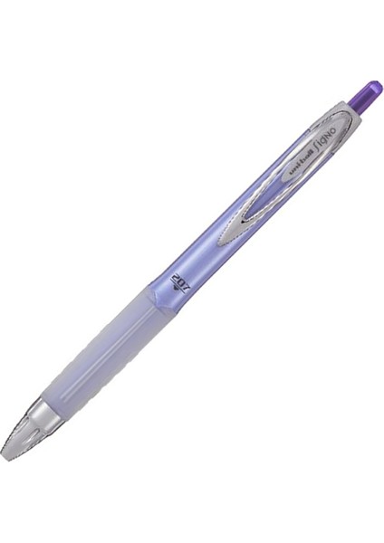 Uniball Umn-207C Mor Gövde Siyah Yazı 0,7 Roller Kalem
