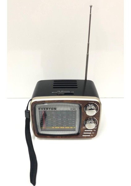 Atasbey Rt801 Bluetooth Nostalji Şarjlı 68 Band Radyo