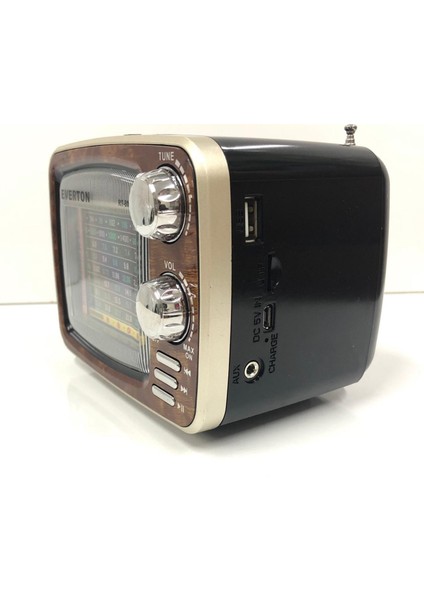 Atasbey Rt801 Bluetooth Nostalji Şarjlı 68 Band Radyo