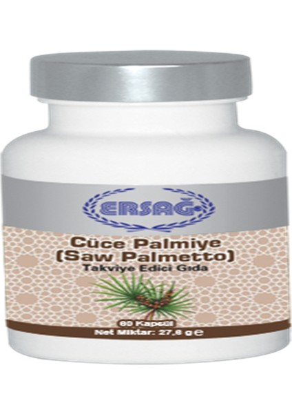 Cüce Palmiye (Saw Palmetto)