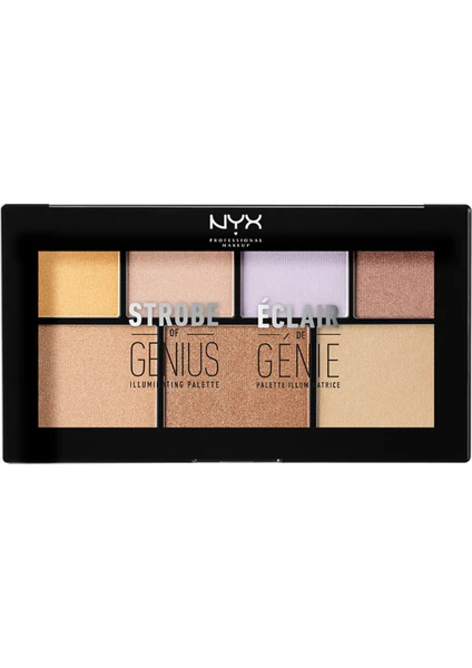 Nyx Strobe Genius Illuminating Highlighter Palette Aydınlatıcı STGP01