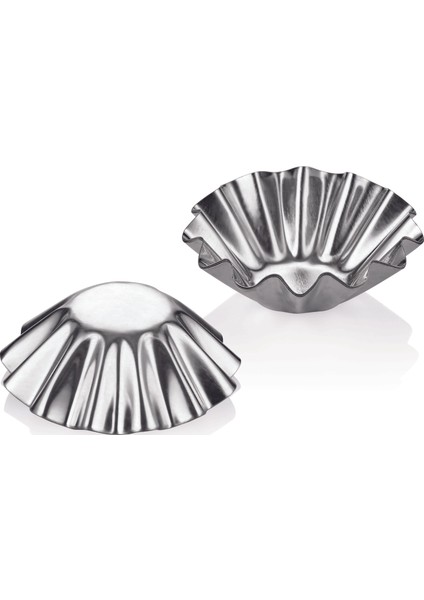 Metal Kek Kapsülü Küçük 6'lı Paket