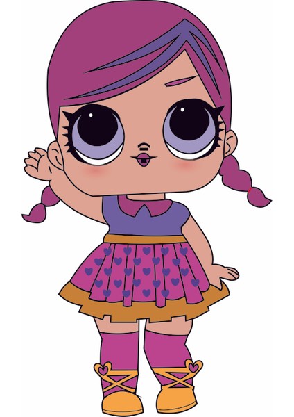 Design'dan LOL Bebek Duvar Sticker
