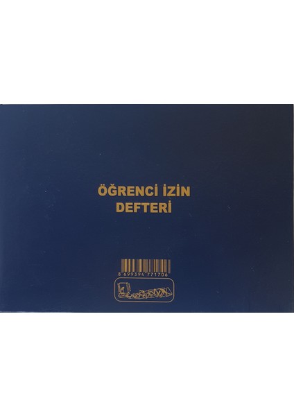 Öğrenci İzin Defteri Cilt Kapak
