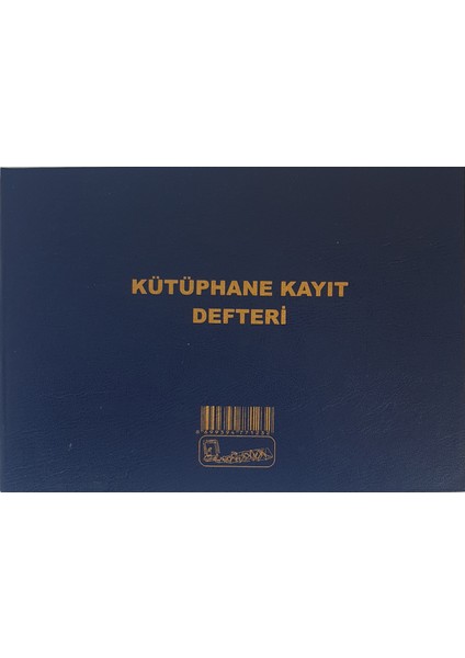 Kütüphane Kayıt Defteri Cilt Kapak