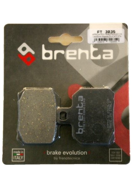 Ducati MONSTER 696 ABS Disk Fren Balata Arka (2009-2014)