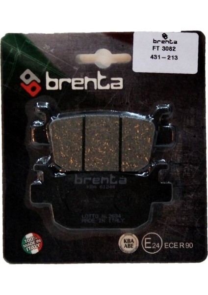 Honda SH 125 Disk Brenta Fren Arka Balata (2009-2018)