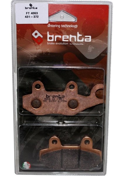 Kawasaki KLX 150 L Disk Sinter Metal Fren Balata Ön (2014-2015)