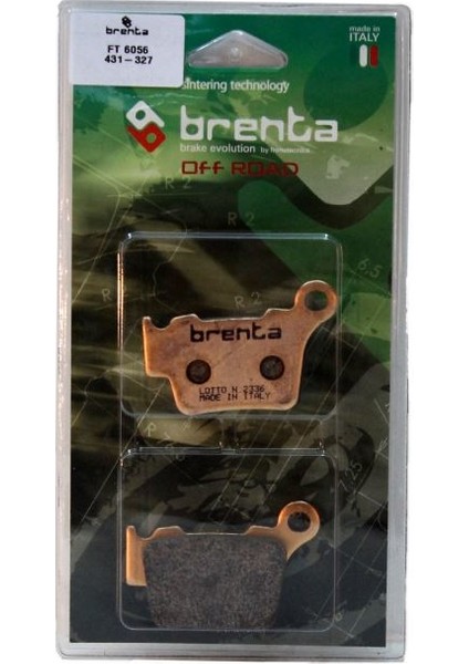 Ktm EXC 300 Disk Sinter Metal Fren Balata (off-road) Arka (2004-2018)