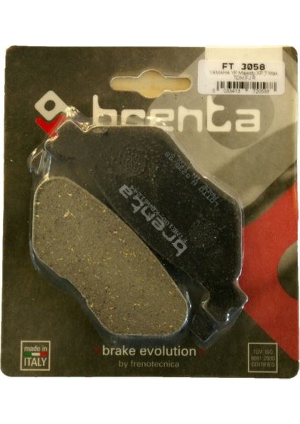 Yamaha XP 500 T-MAX ABS Disk Fren Balata Arka (2012-2016)