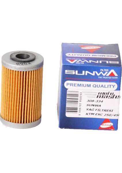 Ktm XC-F 450 Yağ Filtresi HF655 (2013-2015)