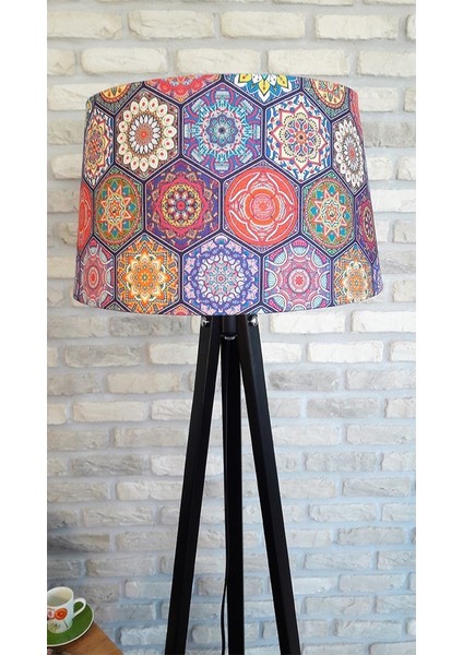 Mandela 3 Ayak Serisi Beşgen Desen Mor Şapka / Siyah Ayak fiyatları