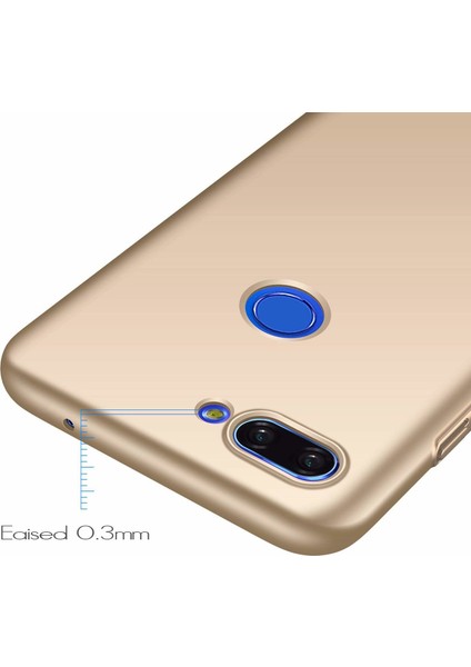 Matte Silicone Xiaomi Mi 8 Lite Kılıf Gold