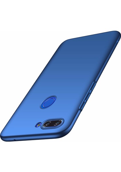 Matte Silicone Xiaomi Mi 8 Lite Kılıf Lacivert