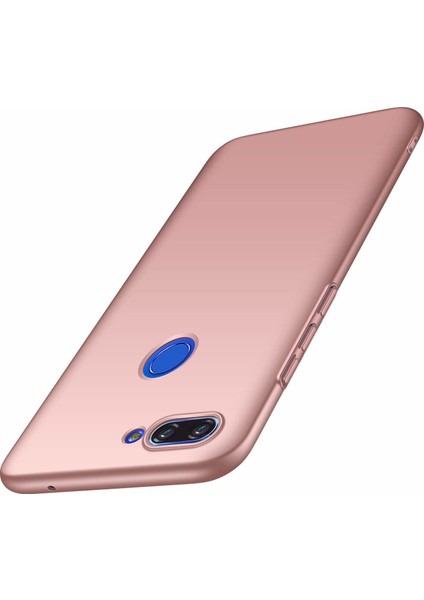 Matte Silicone Xiaomi Mi 8 Lite Kılıf Rose Gold