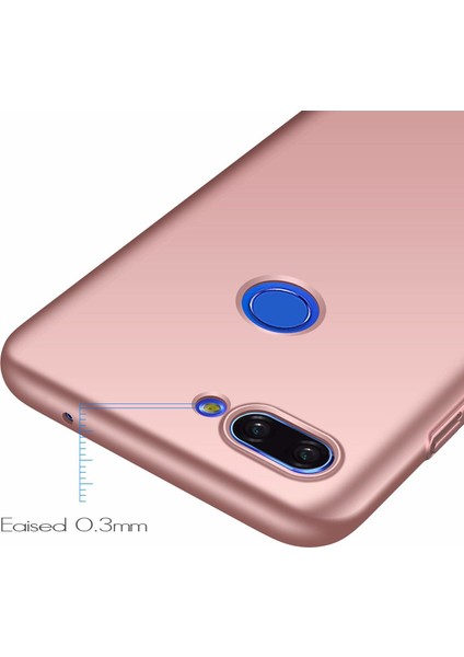 Matte Silicone Xiaomi Mi 8 Lite Kılıf Rose Gold