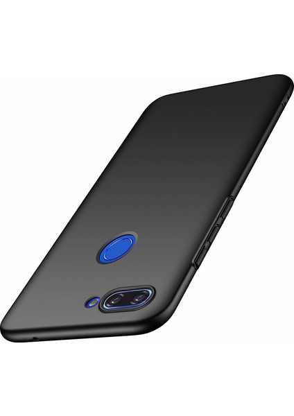 Matte Silicone Xiaomi Mi 8 Lite Kılıf Siyah