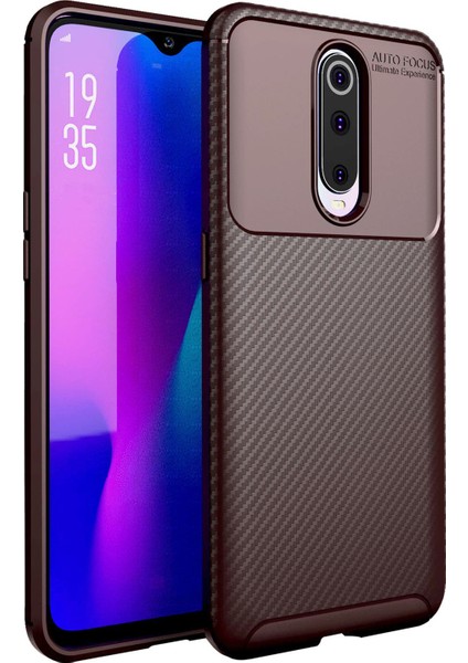 Oppo RX17 Pro Kılıf Legion Series Kahverengi