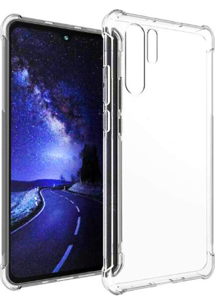 Shock Absorbing Kılıf Huawei P30 Pro Şeffaf