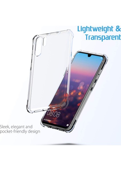 Shock Absorbing Kılıf Huawei P30 Pro Şeffaf