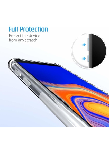 Shock Absorbing Kılıf Samsung Galaxy J4 Core Şeffaf