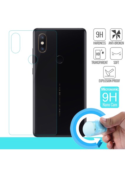 Xiaomi Mi Mix 2S Arka Nano Cam Ekran Koruyucu