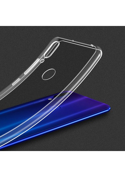 Xiaomi Redmi Note 7 Kılıf Transparent Soft Beyaz