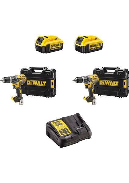 Xrtool 2 Adet Dcd796Nt Şarjlı Darbeli Vidalama/Matkap