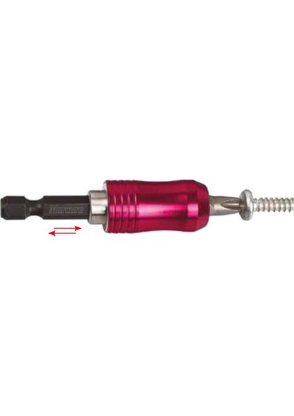 1/4'' Manyetik Bits Tutucu Adaptörü Kilitli