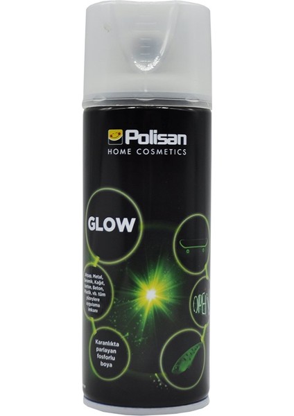 Sprey Glow 400 Ml. (Karanlıkta Parlayan Fosforlu Sprey)