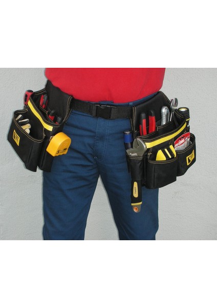YT1506 - 9 Cep Kemerli Malzeme Çantası