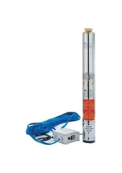 2 Hp Motorlu Dalgıç Pompa 26 Metre Kablolu Ve Panolu 119 Mss 6 M³/H