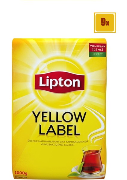 Yellow Label Çay 1 kg 9' lu