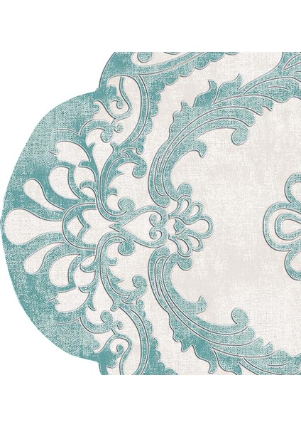 Figürlü Özel Kesim Yıkanabilir Kaymaz Taban Halı 107 Mavi ( 80 X 300 ) fırsatları