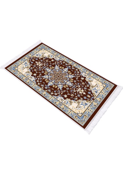 İpek Dijital Baskı Yıkanabilir Kaydırmaz Taban Seccade 70X110 1010