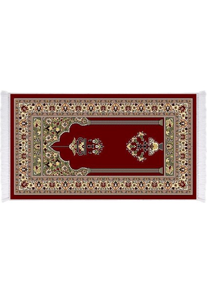 İpek Dijital Baskı Yıkanabilir Kaydırmaz Taban Seccade 70X110 1017