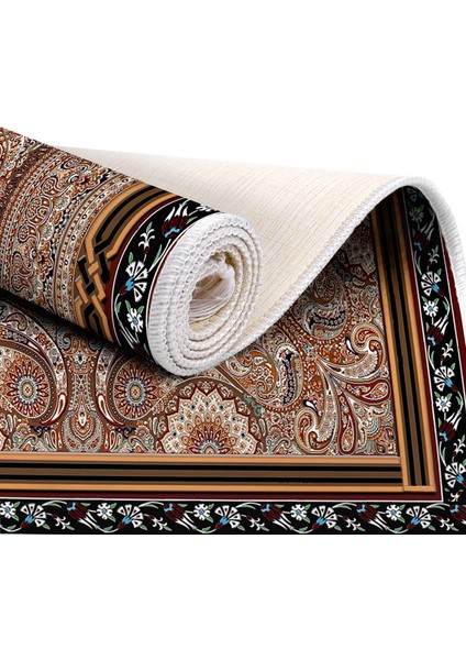 İpek Dijital Baskı Yıkanabilir Kaydırmaz Taban Seccade 70X110 1022
