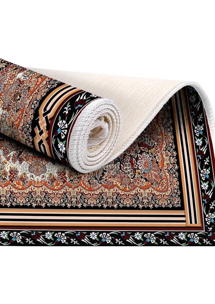 İpek Dijital Baskı Yıkanabilir Kaydırmaz Taban Seccade 70X110 1023