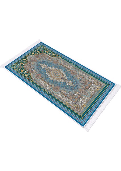 İpek Dijital Baskı Yıkanabilir Kaydırmaz Taban Seccade 70X110 1024