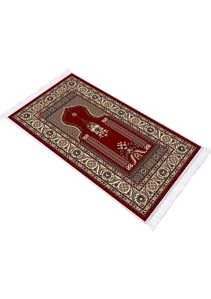 İpek Dijital Baskı Yıkanabilir Kaydırmaz Taban Seccade 70X110 1026