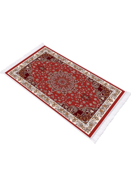 İnci Dijital Baskı Yıkanabilir Kaydırmaz Taban Seccade 70X110 1011