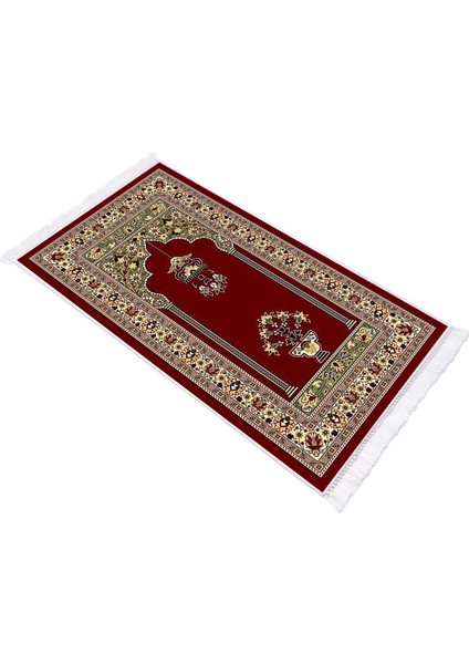İnci Dijital Baskı Yıkanabilir Kaydırmaz Taban Seccade 70X110 1017