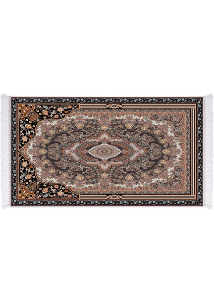 İnci Dijital Baskı Yıkanabilir Kaydırmaz Taban Seccade 70X110 1023