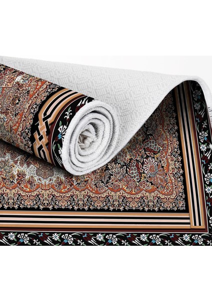 İnci Dijital Baskı Yıkanabilir Kaydırmaz Taban Seccade 70X110 1023